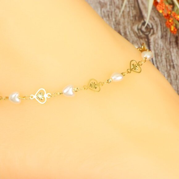 "Dainty Anklet for Women – Elegant Everyday Jewelry & Perfect Gift | MLCRC1202 - Picture 7 of 10